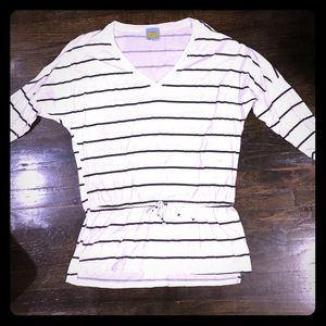 Large California C&C  striped shirt